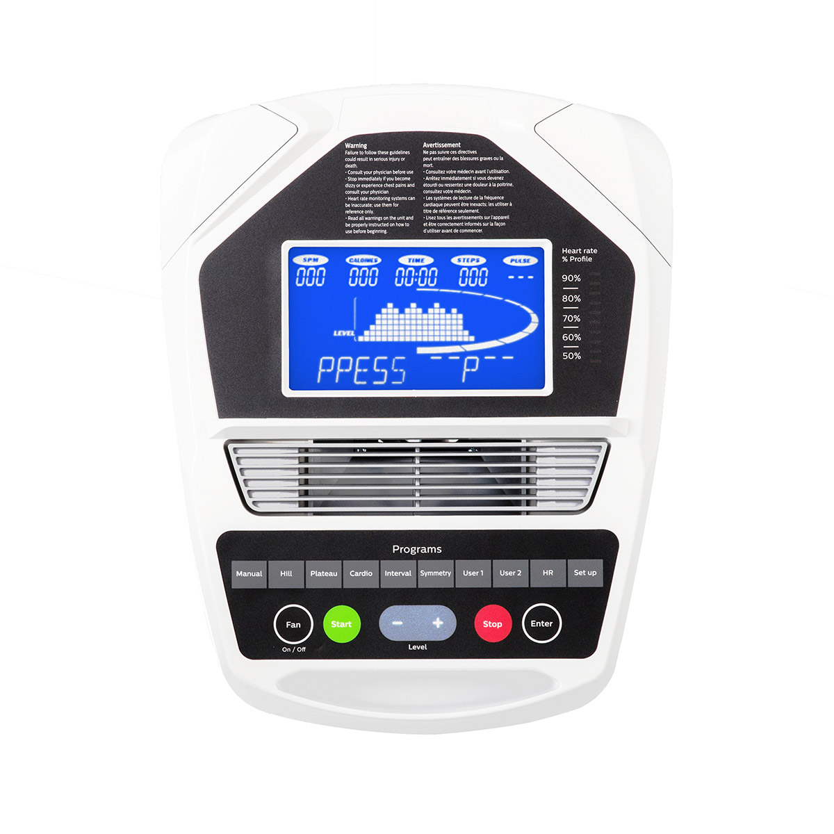 Skjár á Dyaco Med 7.0S fjölþjálfa