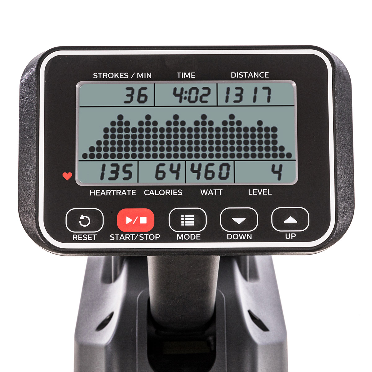 Skjár á Spirit CRW800+ róðravél Skjár á Spirit CRW800+ róðravél