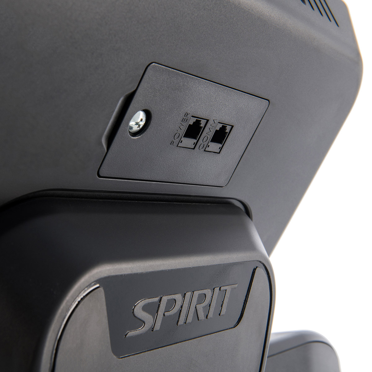 Nettengi aftan á skjá á Spirit CT850+ hlaupabretti Nettengi aftan á skjá á Spirit CT850+ hlaupabretti