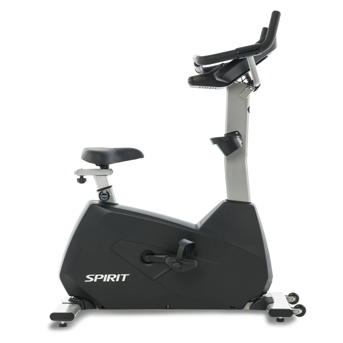 Spirit CU800+ þrekhjól sýnt frá hlið Spirit CU800+ þrekhjól sýnt frá hlið